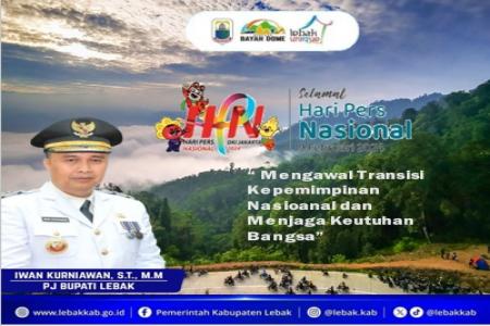 Pemerintah Kabupaten Lebak Mengucapkan