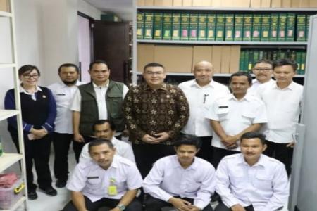 Wamen Ossy Resmikan Kantah Kabupaten Majalengka Berpesan Berikan Pelay