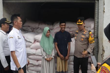 KAPOLRES SUMENEP CEK KETERSEDIAAN 