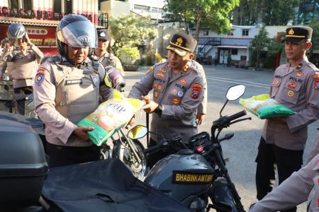 DUKUNG GERAKAN PANGAN MURAH, KAPOL