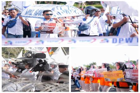 Aksi Unras di Jawa Timur Berjalan Tertib dan Kondusif Kapolrestabes Su