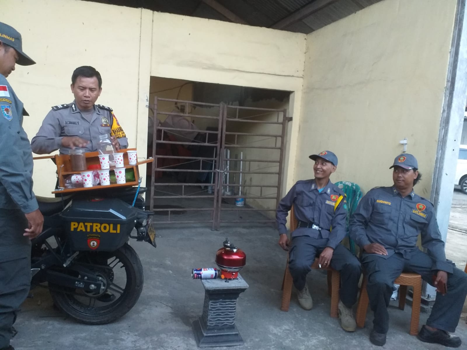 Dengan Kopling Polisi Ajak Warga Jaga Kamtibmas di Sidoarjo