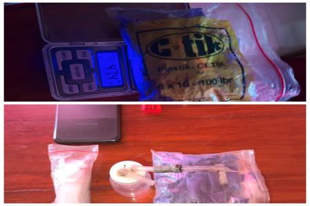 Polsek Sapeken Ringkus Pengedar Sabu Amankan Barang Bukti Puluhan Gram