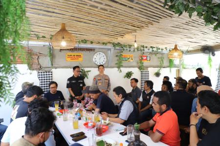 Silaturahmi Pupuk Sinergi Polresta Malang Kota Ajak Awak Media Jadi Ga
