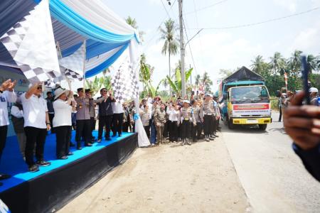 Polri Distribusikan 1765 Ton Jagung ke Gudang Perum Bulog pada Panen R