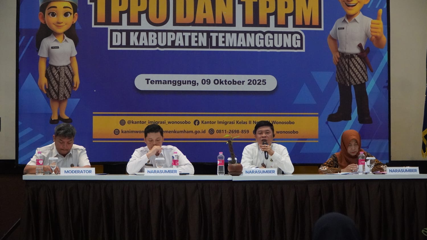 Imigrasi Wonosobo Teguhkan Komitmen Nasional Cegah TPPO dan Penyelundupan Manusia di Temanggung