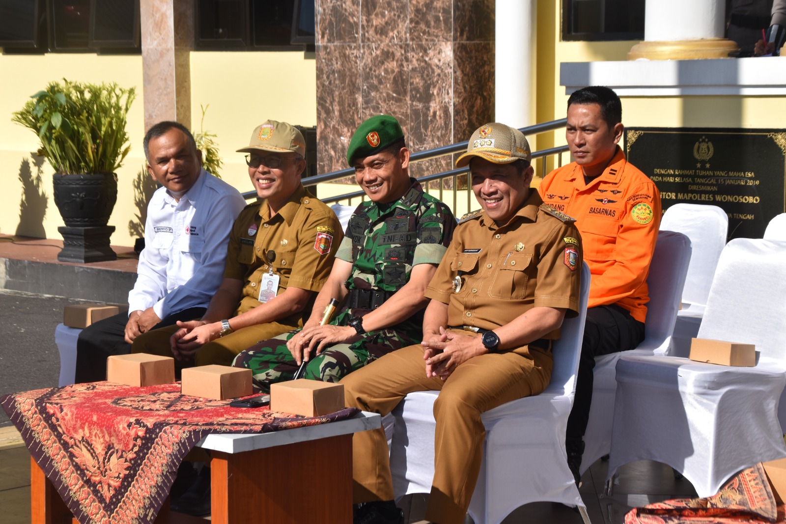 Ratusan Personel Gabungan Ikuti Apel Kesiapsiagaan Penanggulangan Bencana di Wonosobo
