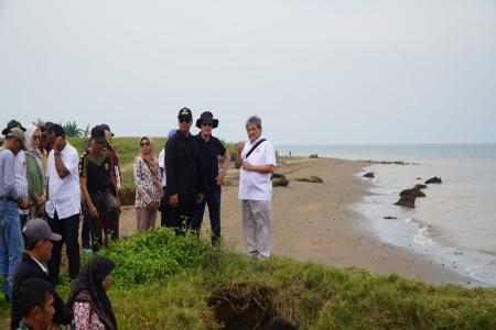 Tinjau Pesisir Balong Delegasi Investor Asal Spanyol Tertarik Garap Pe