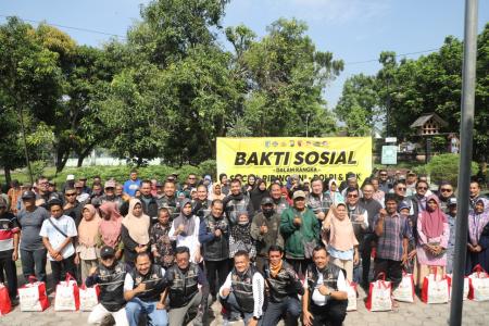Social Riding  Polres Kediri dan Komunitas DBK Jelajah Desa Sambil Ber