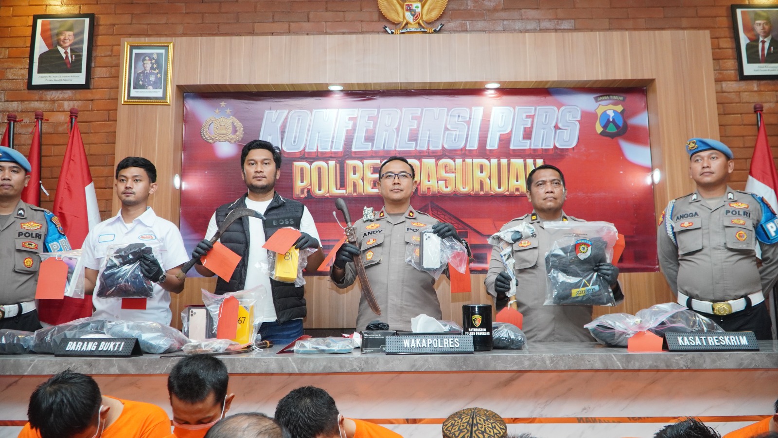 Ungkap 104 Kasus dan Amankan 71 Tersangka, Polres Pasuruan Raih Peringkat 5 Ops Sikat Semeru 2025