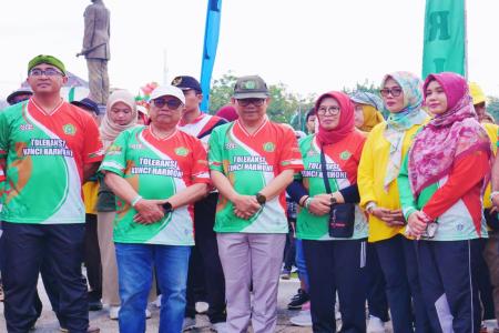 Hadiri Hari Amal Bhakti Kemenag RI Yang Ke80 Dandim 0808Blitar Ajak Se