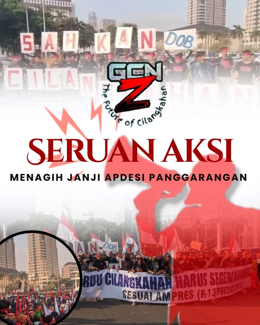 Tagih Janji APDESI Panggarangan, Gen Z Cilangkahan Akan Gelar Demo