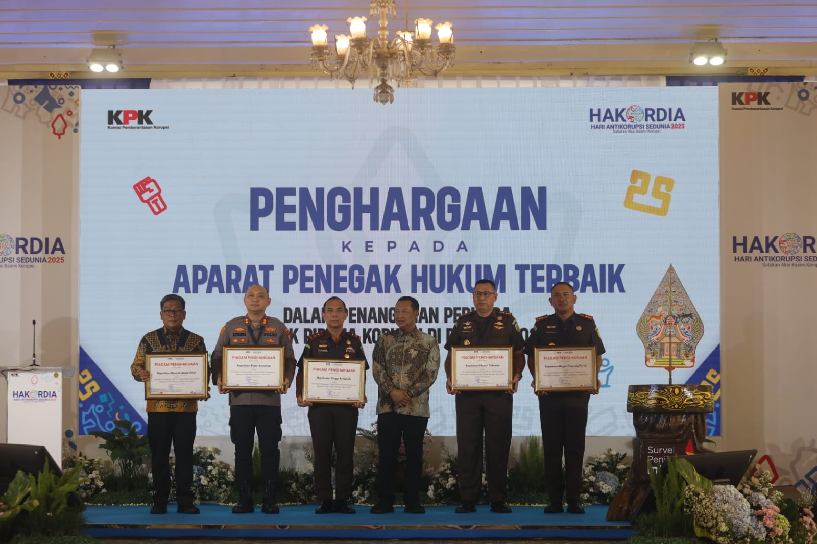 Kado HAKORDIA 2025 Polres Sumenep Raih Peringkat I Nasional Penanganan Tipikor
