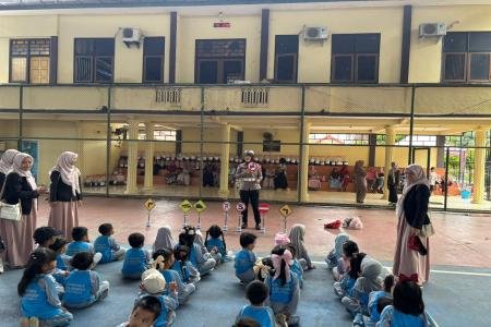 SATLANTAS POLRES SUMENEP GELAR KEG