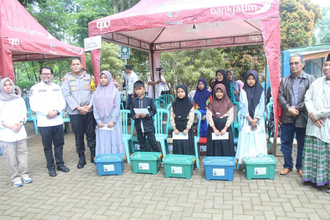 HPN 2026 Jadi Panggung Kepedulian, Kapolres Bondowoso Hadirkan Aksi Nyata untuk Sesama