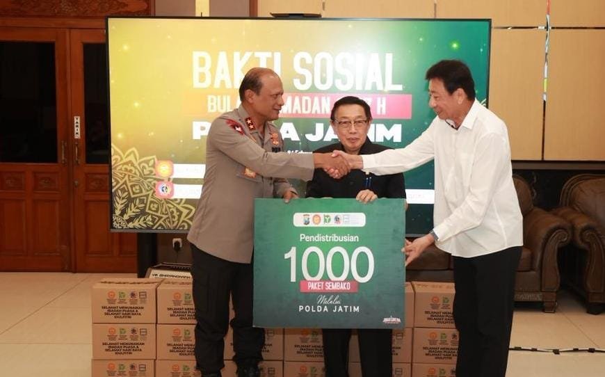 Polda Jatim Akan Salurkan 1.000 Paket Sembako dari Yayasan Bakti Persatuan di Momen Imlek dan Ramada