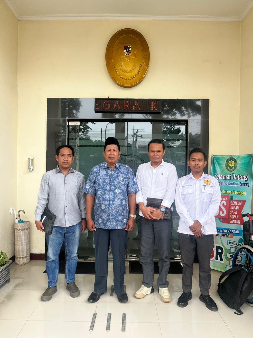 Memberhentikan sekdes secara sepihak Kepala Desa Jambean Kidul berujung di PTUN.