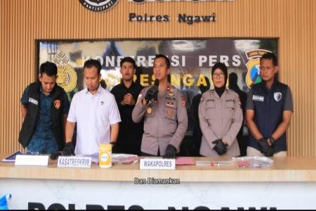 Polres Ngawi Ungkap Penyalahgu