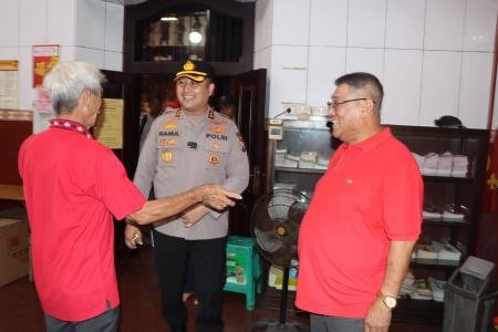 PASTIKAN IMLEK KONDUSIF, KAPOLRES 