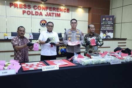 Polda Jatim Bongkar 2 Kasus Na