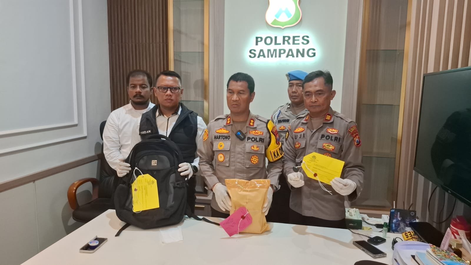 Polres Sampang Gagalkan Peredaran 3 Kilogram Sabu di Ketapang, Satu Kurir Diamankan