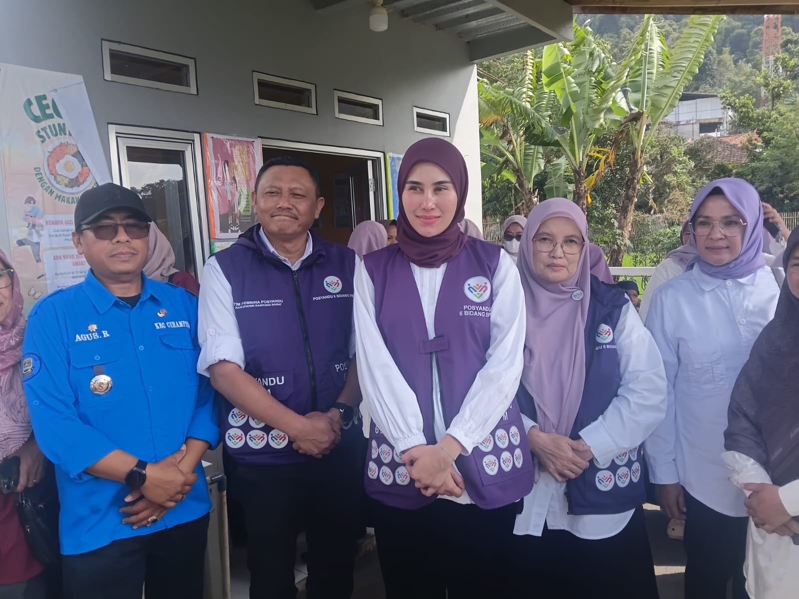 DIREKTUR KEMENDES KUNJUNGI POSYANDU, GERAKAN ANTI STUNTING DI BANDUNG BARAT DIGENJOT