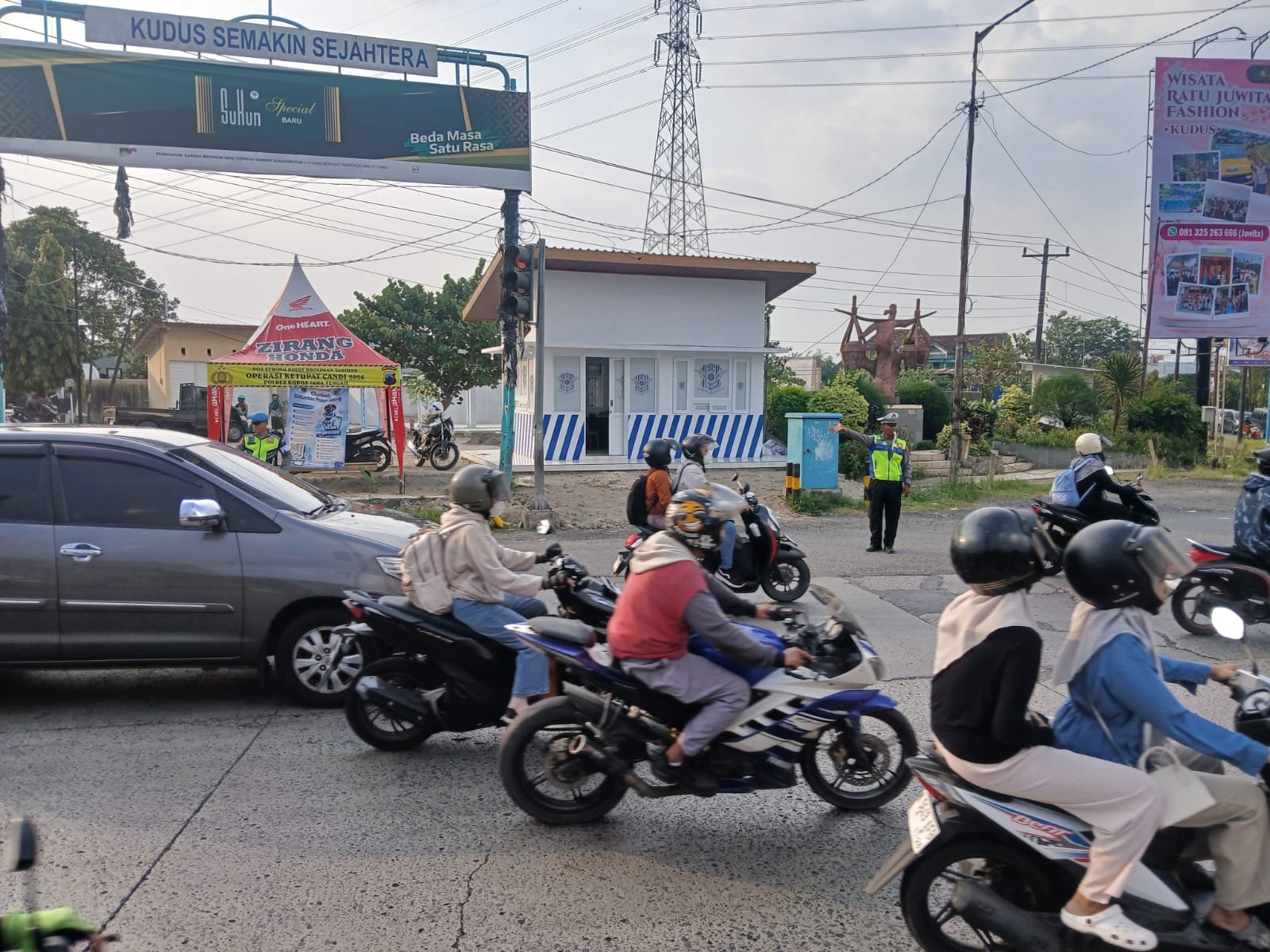 Arus Mudik 2026 Meningkat, 18.930 Kendaraan Melintas di Kudus