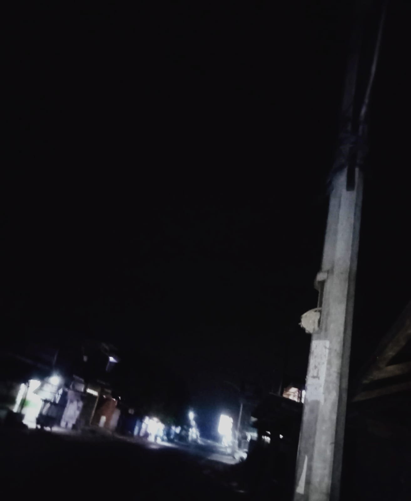 Beberapa Lampu PJU di Camplong Pesisir Mati Pengendara Keluhkan Minimnya Penerangan