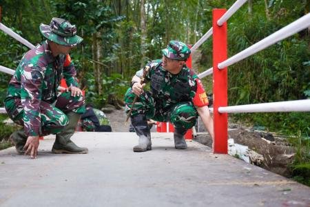 Dansatgas TMMD Ke 127 Pastikan