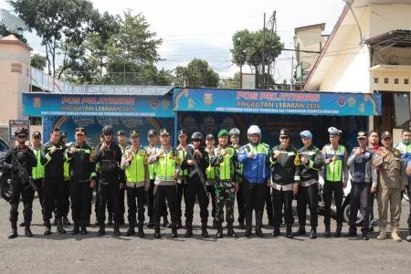 Kapolres Wonosobo Tinjau Pos Pengamana