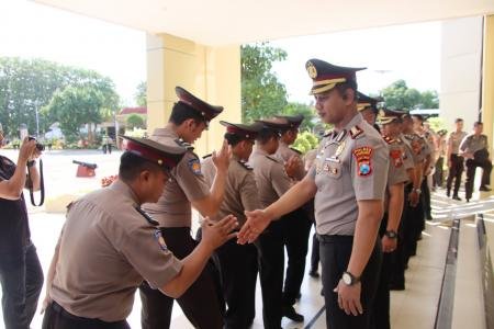 Polres Sumenep Gelar Apel Pagi