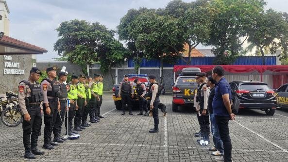 Jelang Jum’at Agung dan Paskah, Polres Kudus Sterilisasi Gereja, Pastikan Ibadah Aman dan Kondusif