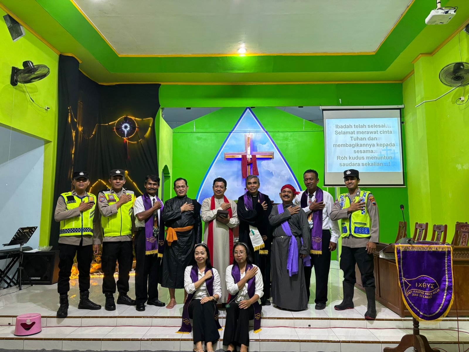 Antisipasi Gangguan Kamtibmas, Polres Demak Amankan Rangkaian Ibadah Paskah