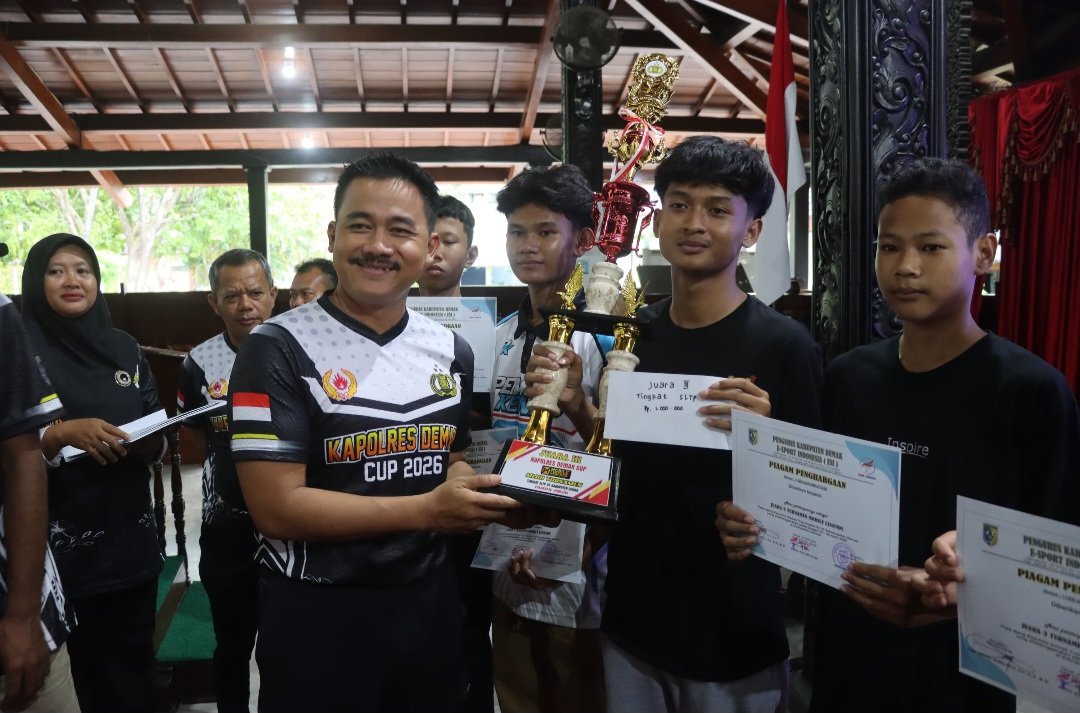 520 Pelajar Ramaikan Kapolres Demak Cup 2026, E-sport Jadi Wadah Pembinaan Generasi Muda