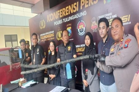 POLRES TULUNG AGUNG BERHASIL MEMBO