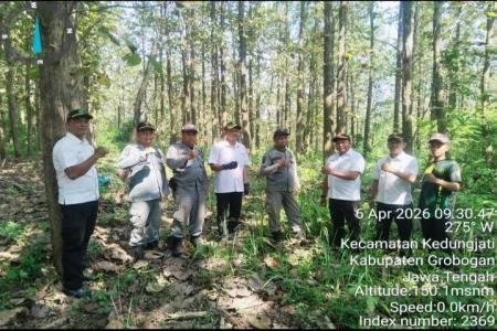 Perkuat Kemanan Hutan Perhutani KPH Se