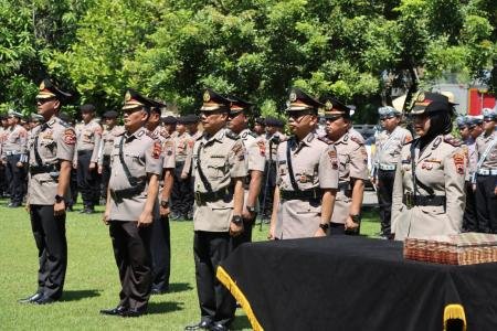 Mutasi di Polres Kendal Sejumlah Pejab