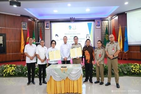 Kolaborasi BPN dan Kejati Banten Doron