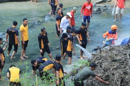 GERAKAN INDONESIA ASRI : POLRES NG