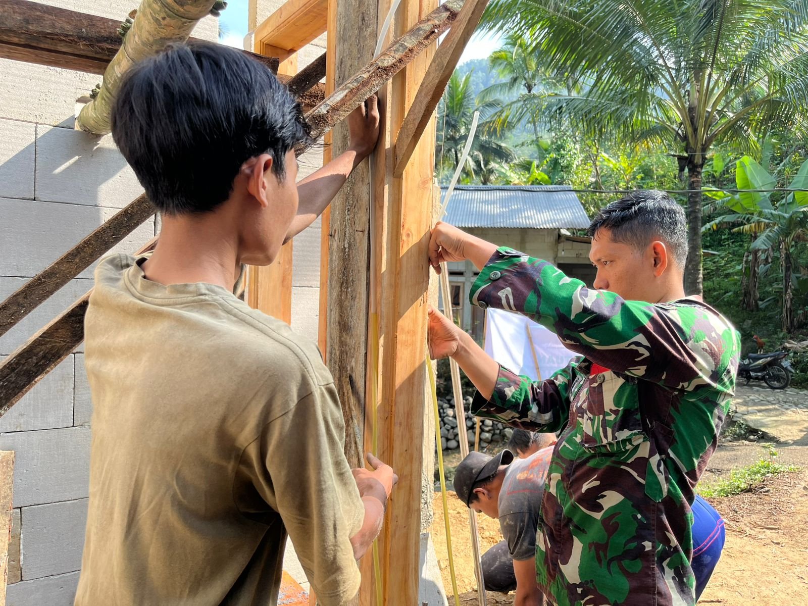 Cerita Eko di Balik TMMD: Ikut Membangun Rumah Impiannya Sendiri
