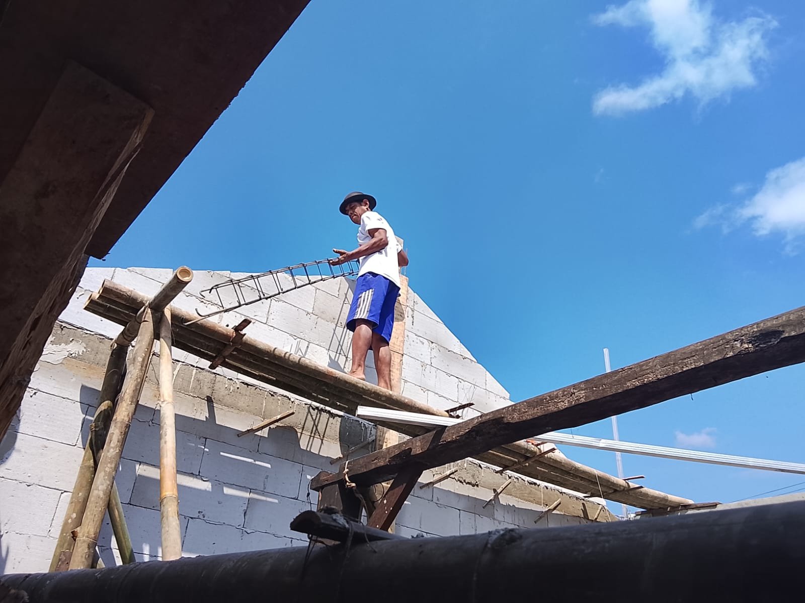 Kuda-kuda Terpasang, Tanda RTLH Segera Rampung