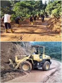 Longsor Susulan Terjadi di Jalur Gunung Halimun Salak, UPTD PJJ Lebak Lakukan Penanganan Cepat