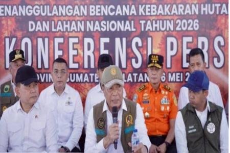 Siap Siaga Cegah Karhutla Wamen Ossy Imbau Pemegang HGU Lakukan Tindak