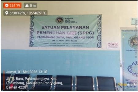 Rekom Suspend Satgas MBG Pandeglang Ke