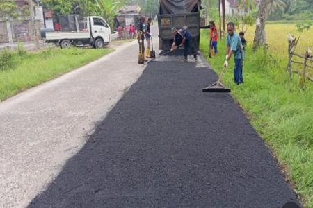 UPTDPJJ Lebak Lakukan Tambal S