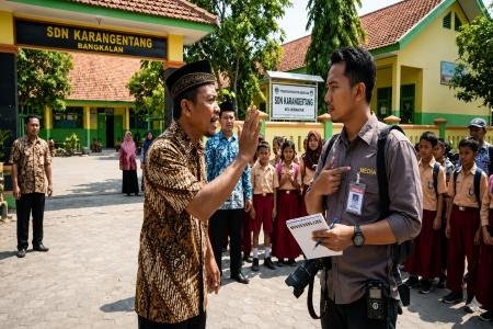 Wartawan di Bangkalan Diduga Diancam D