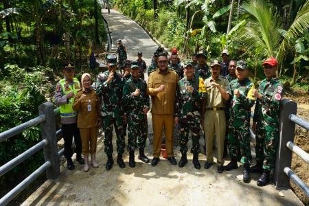 Sinergi TNI dan Pemkab Purbalingga Per