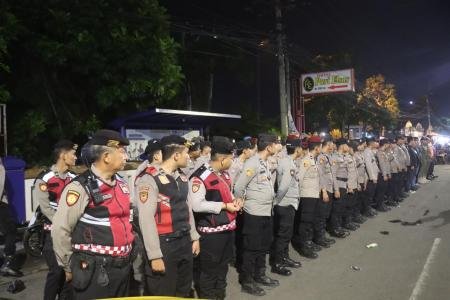 Jaga Kondusifitas Polres Majalengka Ge