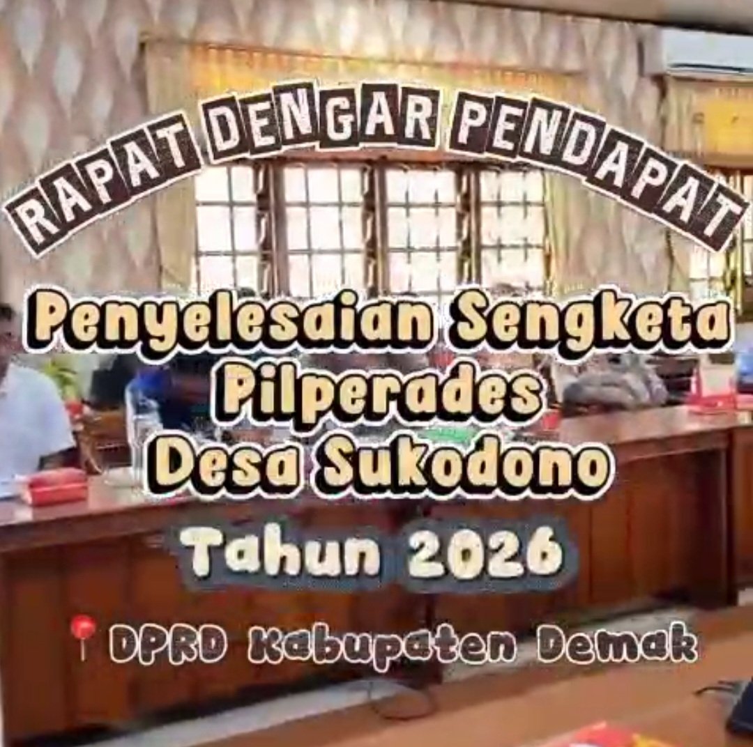 Komisi A DPRD Demak: Pilperades Sukodono Sesuai Regulasi