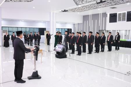 Lantik 130 Pejabat Menteri ATR